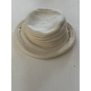 Scala Collezione Women's One Size Ivory Knit Wool Hat
